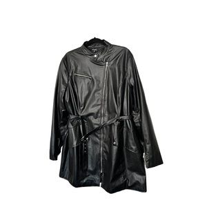 Fashion Nova fur faux jacket sz 3X